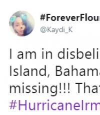 The rarest phenomenon - Hurricane Irma drained the coast of the Bahamas